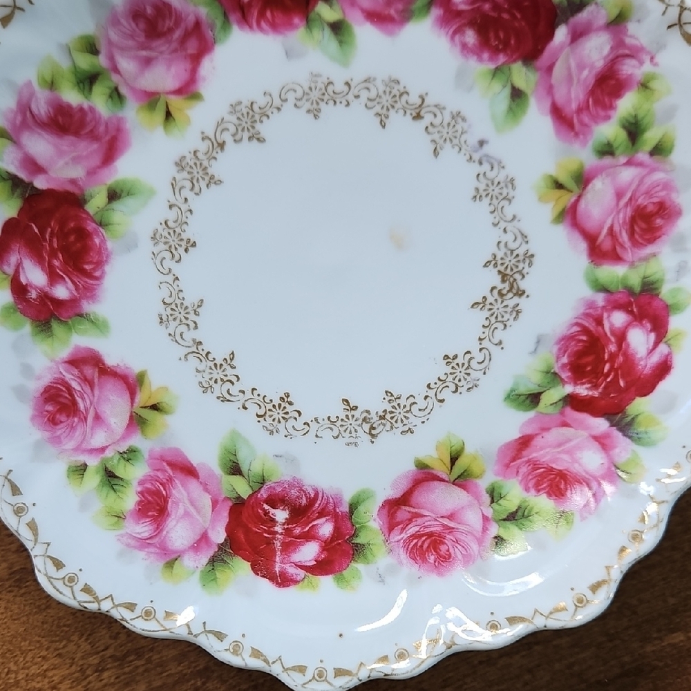 Antique Bavarian Porcelain Dessert Plate - Picture 6 of 6
